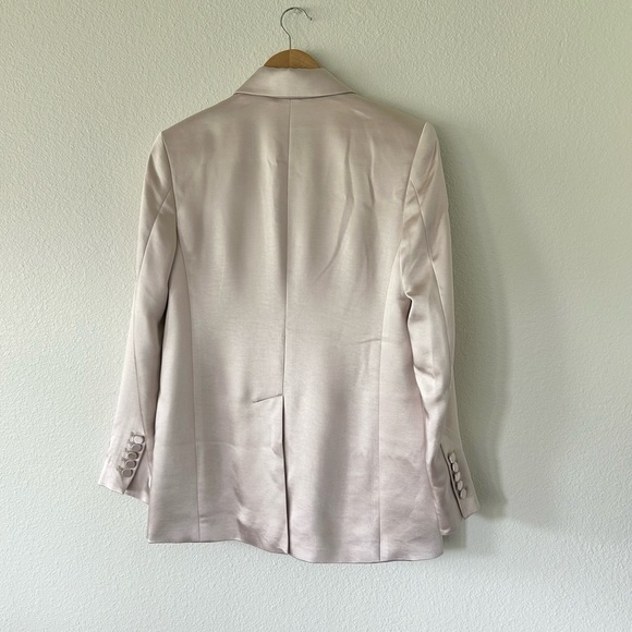 A.L.C. Bishop II Satin Blazer in Pink - Picture 8 of 8